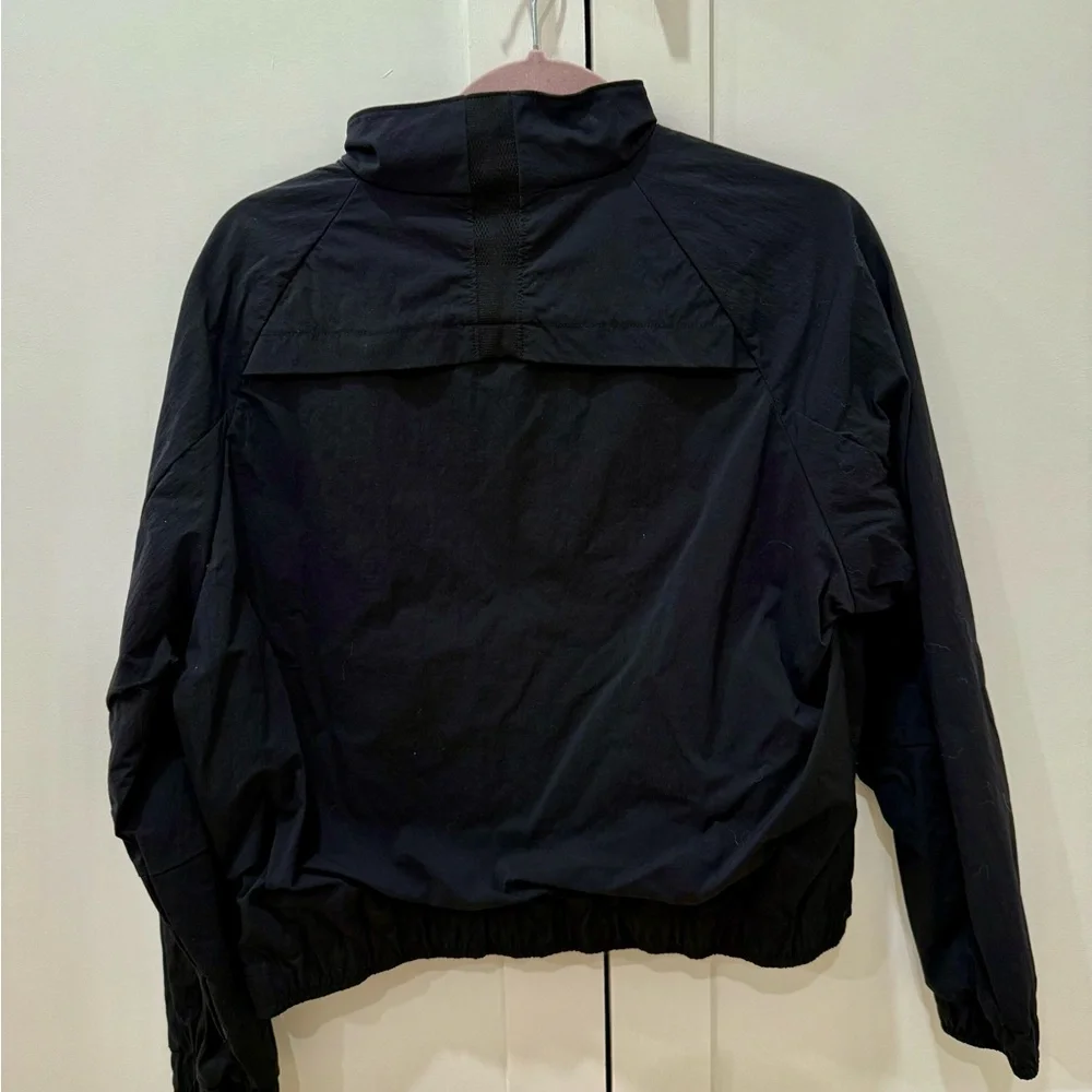 Nike Black Half Zip Jacket with Branded Zipper - Picture 2 of 6